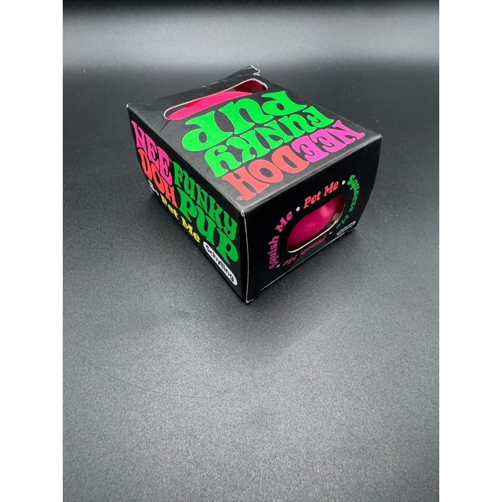 Schylling NeeDoh‎ Funky Pup Pink Squishy Stress Toy Fidget Sensory New in Box - Picture 4 of 6